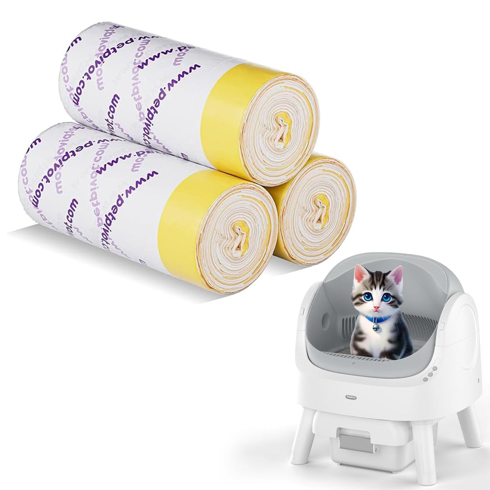Teweoa sacs-litiere adaptes Autoscooper11, ajustement precis et pratique lors du nettoyage.