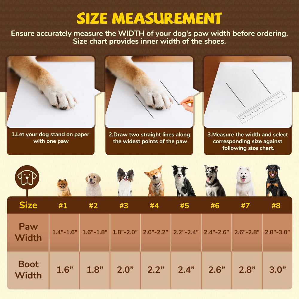 TEWIWAP bottes chien avec zip pour un enfilage rapide.