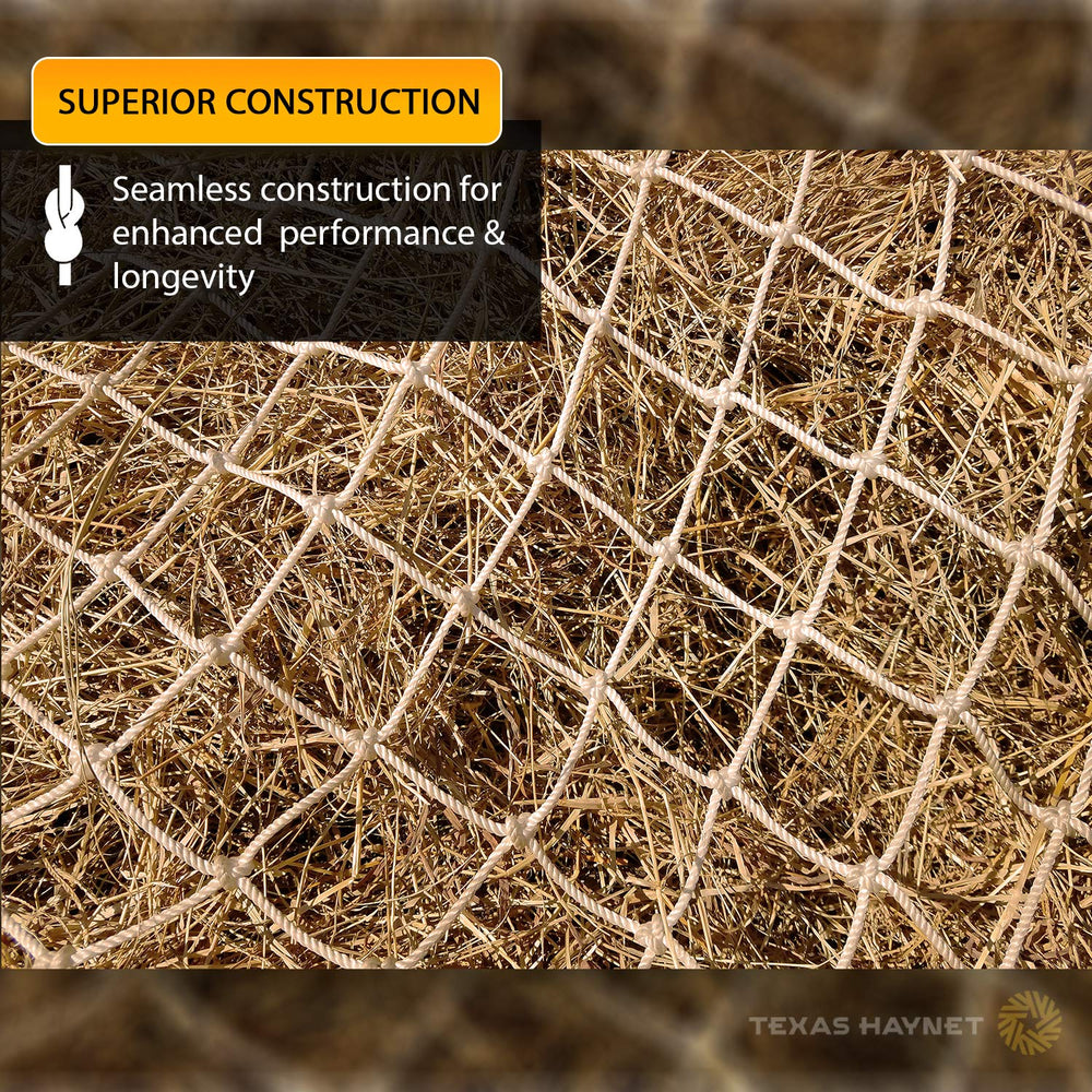 Texas Haynet – grande capacité de stockage de foin.
