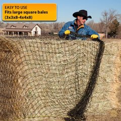 Texas Haynet – maille résistante UV pour durabilité.