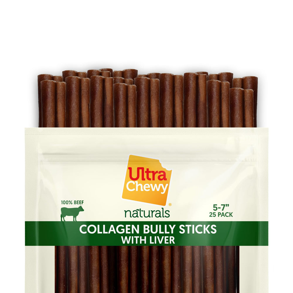 Ultra Chewy collagène Sticks : texture naturelle adaptée à la mastication quotidienne.