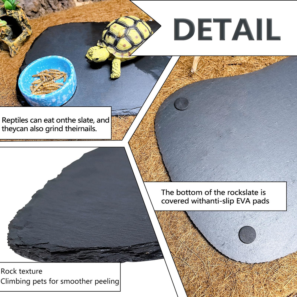 Dalle rocheuse Tfwadmx – surface anti-glisse pour terrarium stable.