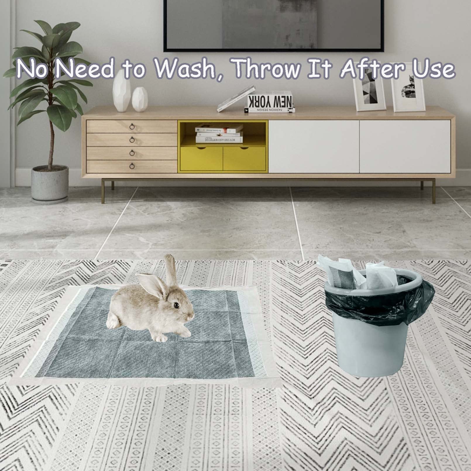 Tfwadmx lot de 100 tapis pour petits animaux, économique.