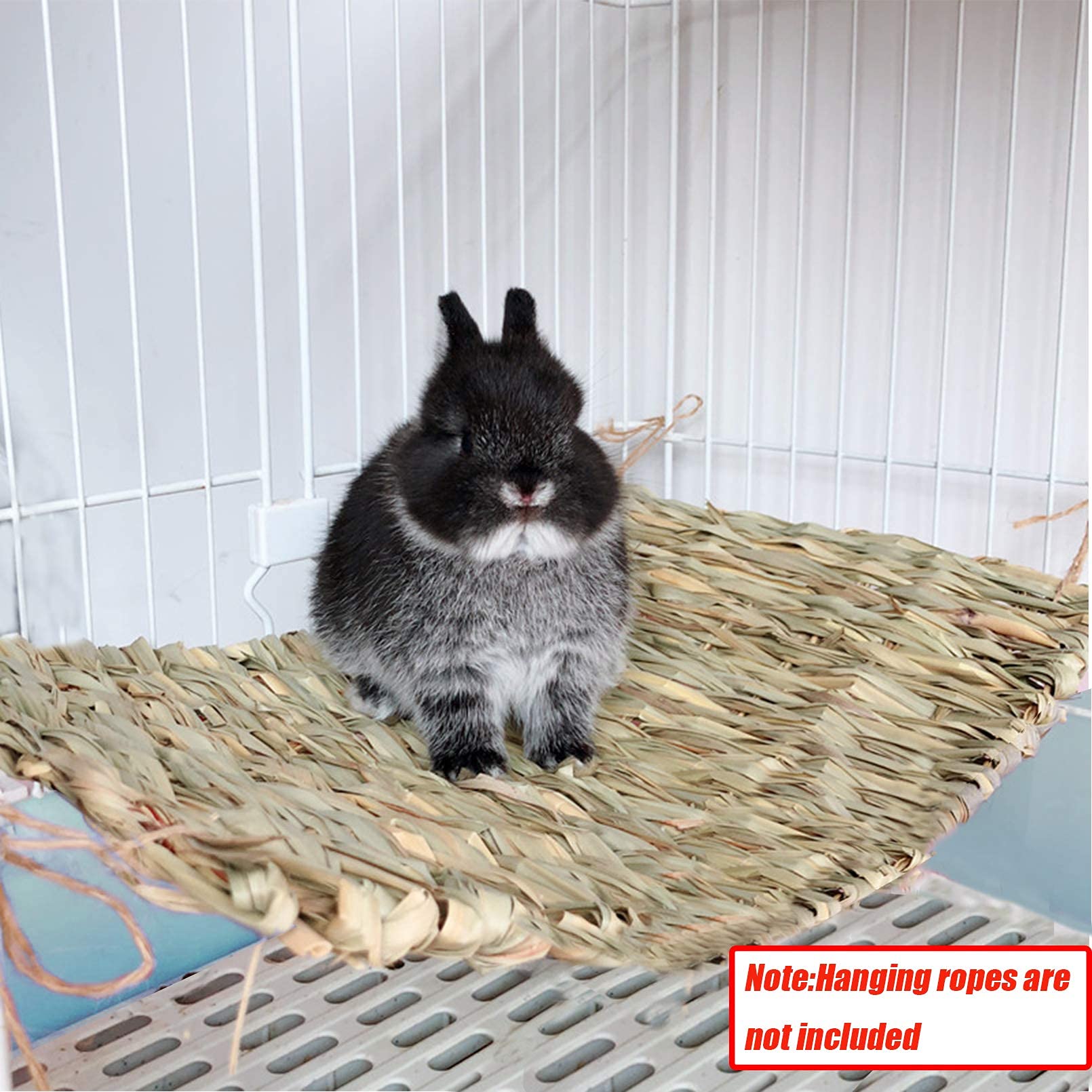 Tfwadmx mats grande taille 16x11: adapté pour lapins adultes et cages spacieuses.