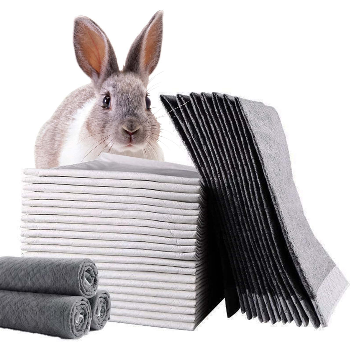 Tfwadmx tapis urine lapin absorbant rapide pour cages propres.