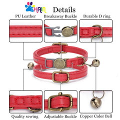 THAIN boucle de sécurité breakaway, protection contre l’étranglement.