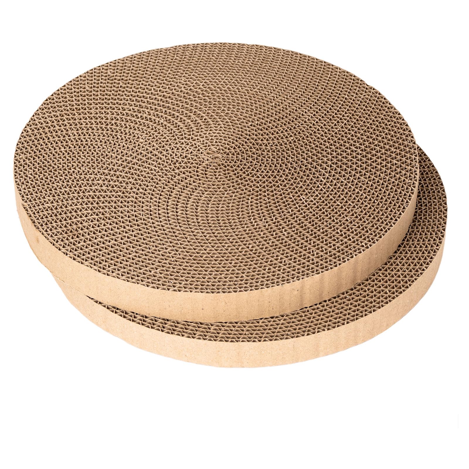 THAMIAO grattoir chat rond 10 pouces — face avant, surface durable pour griffes.