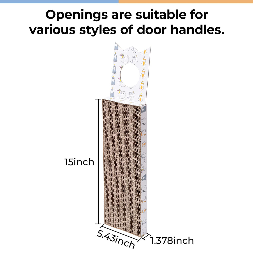 THAMIAO grattoir double-face, surface de griffage élargie pour durer plus longtemps.