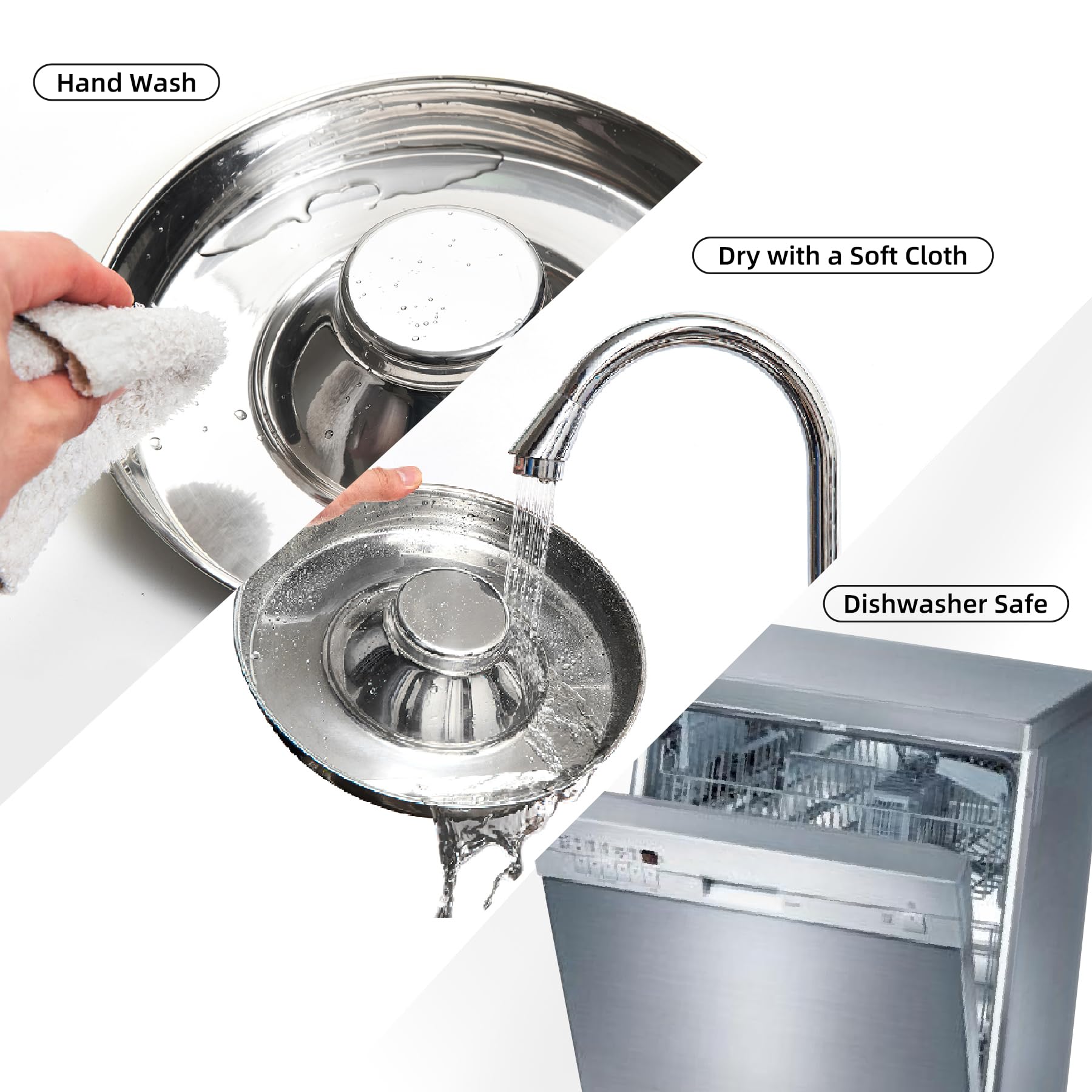 Conçu pour nourrir nourriture et eau avec deux bols pratiques Thankspaw.