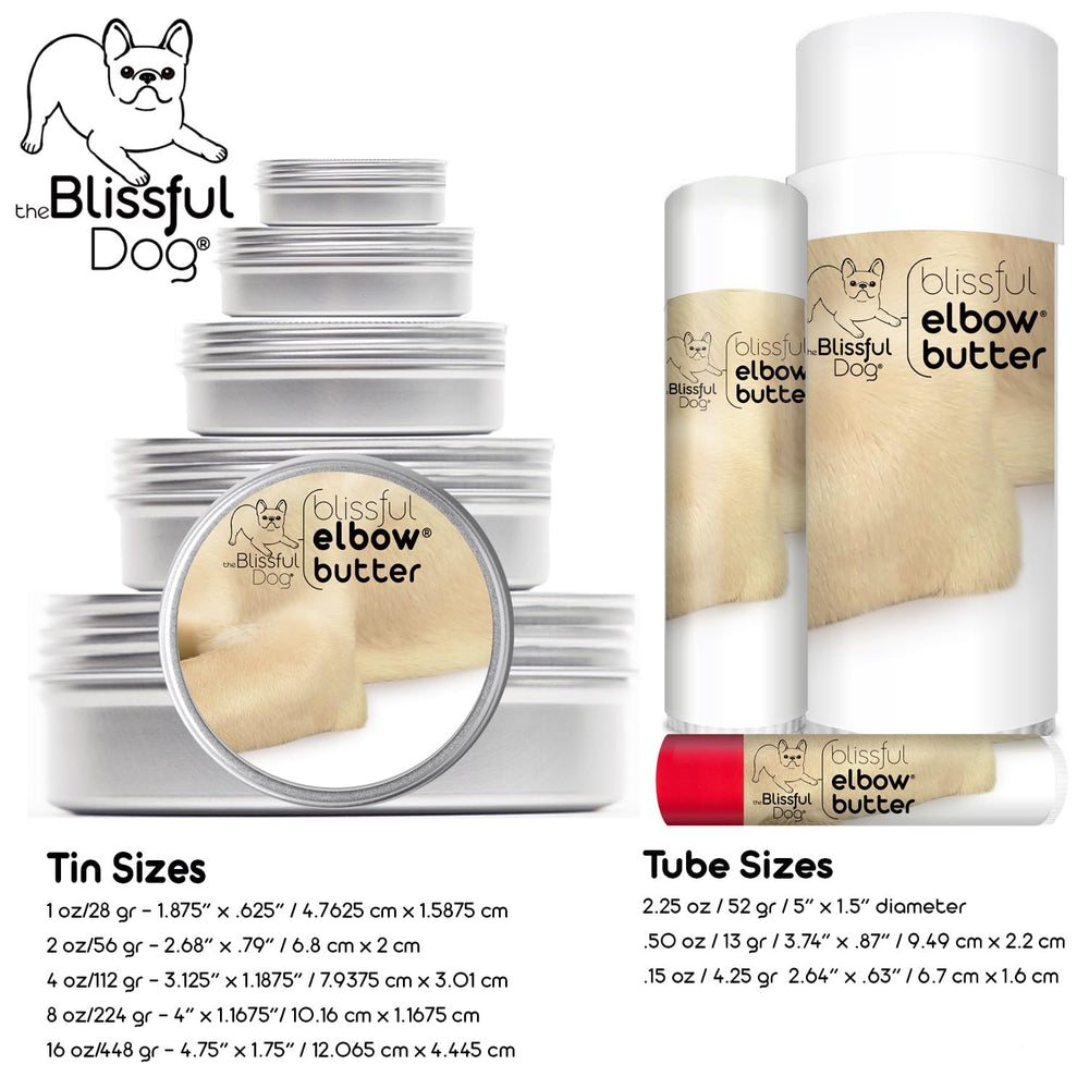 Coudes après soin The Blissful Dog: peau plus douce et protégée.