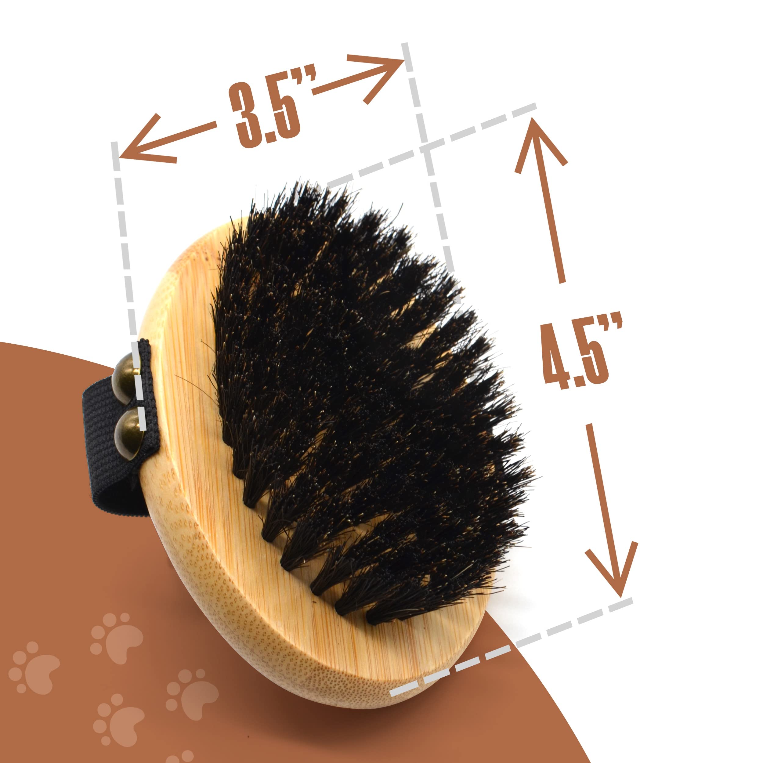 Distribute les huiles naturelles pour un pelage plus brillant et sain.