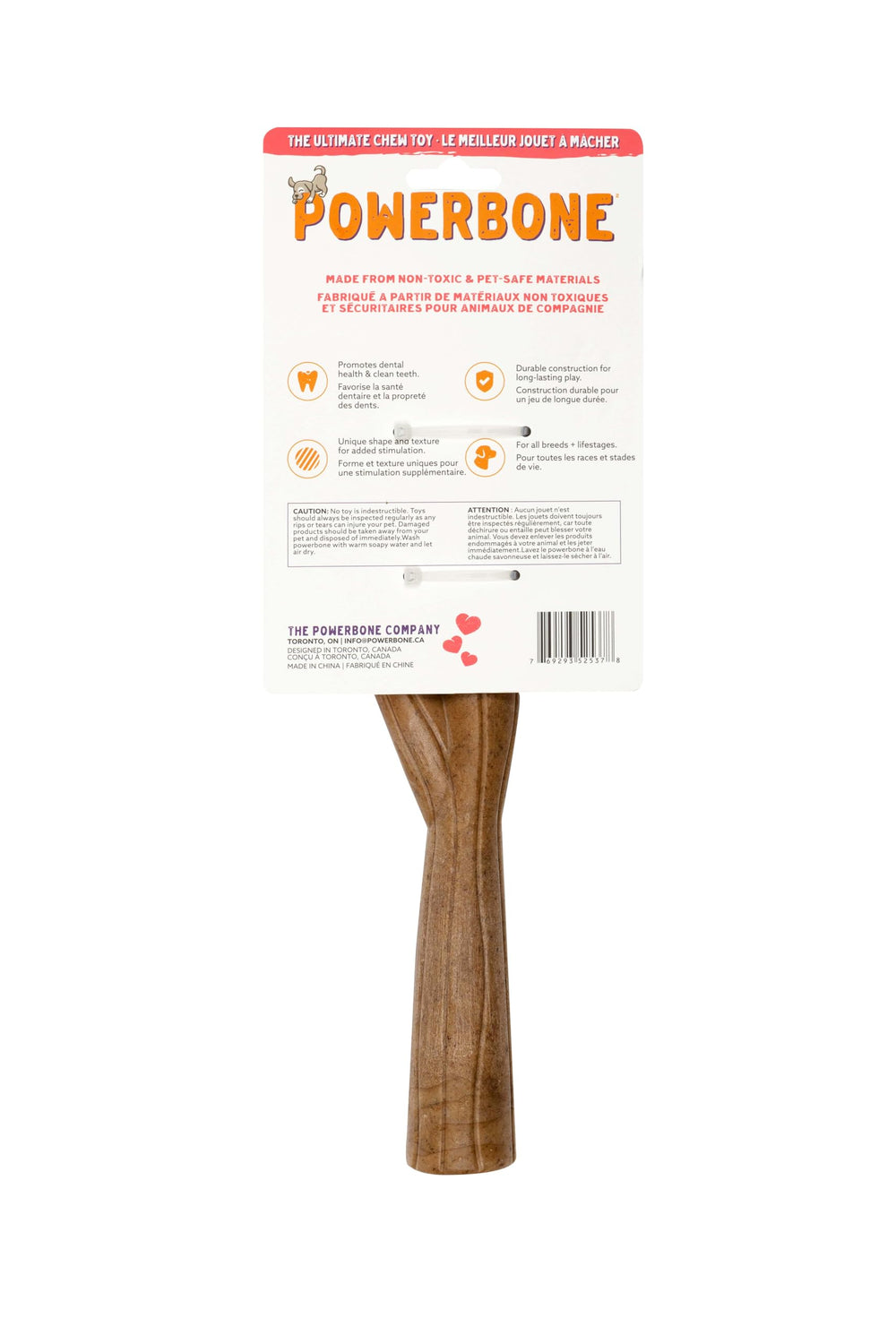 The Chew Club Power Bone, jouet résistant, peut améliorer l'engagement lors du jeu.