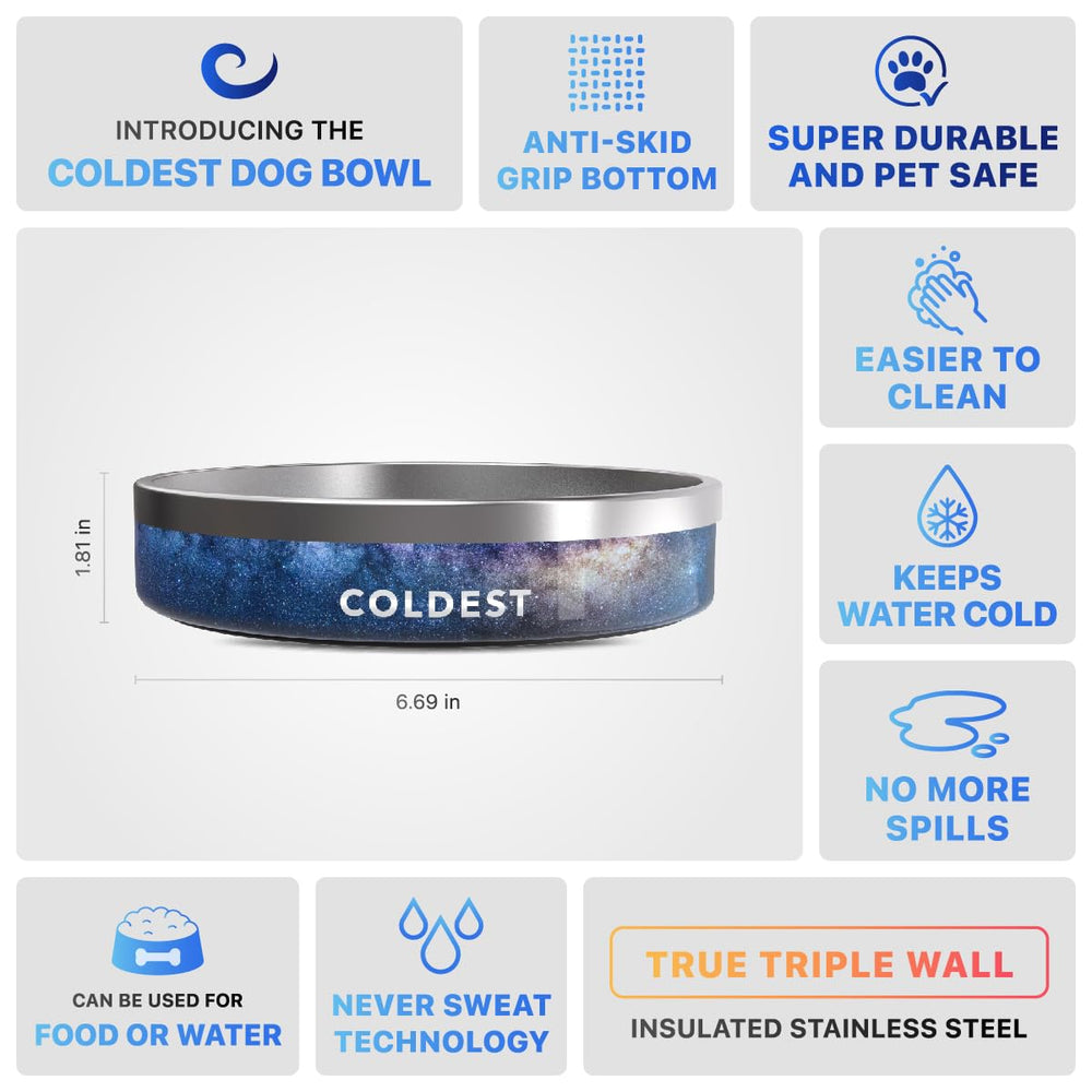 Bol The Coldest Water anti-fuite, évite les éclaboussures lors des repas.