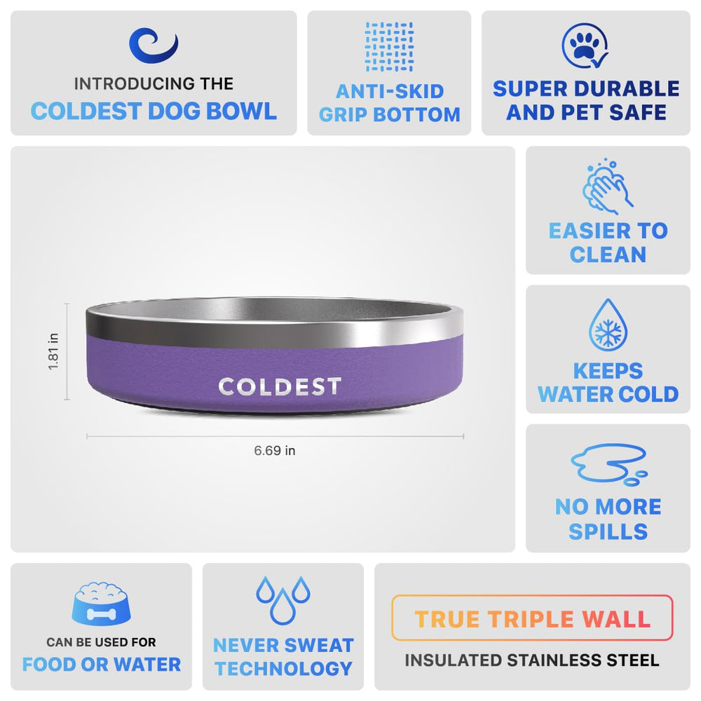 Bol The Coldest Water solide pour un usage quotidien.