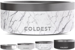 Bol The Coldest Water anti-rouille pour chien, durable et sûr.