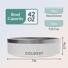The Coldest Water bol résistant à la rouille et anti-déversement