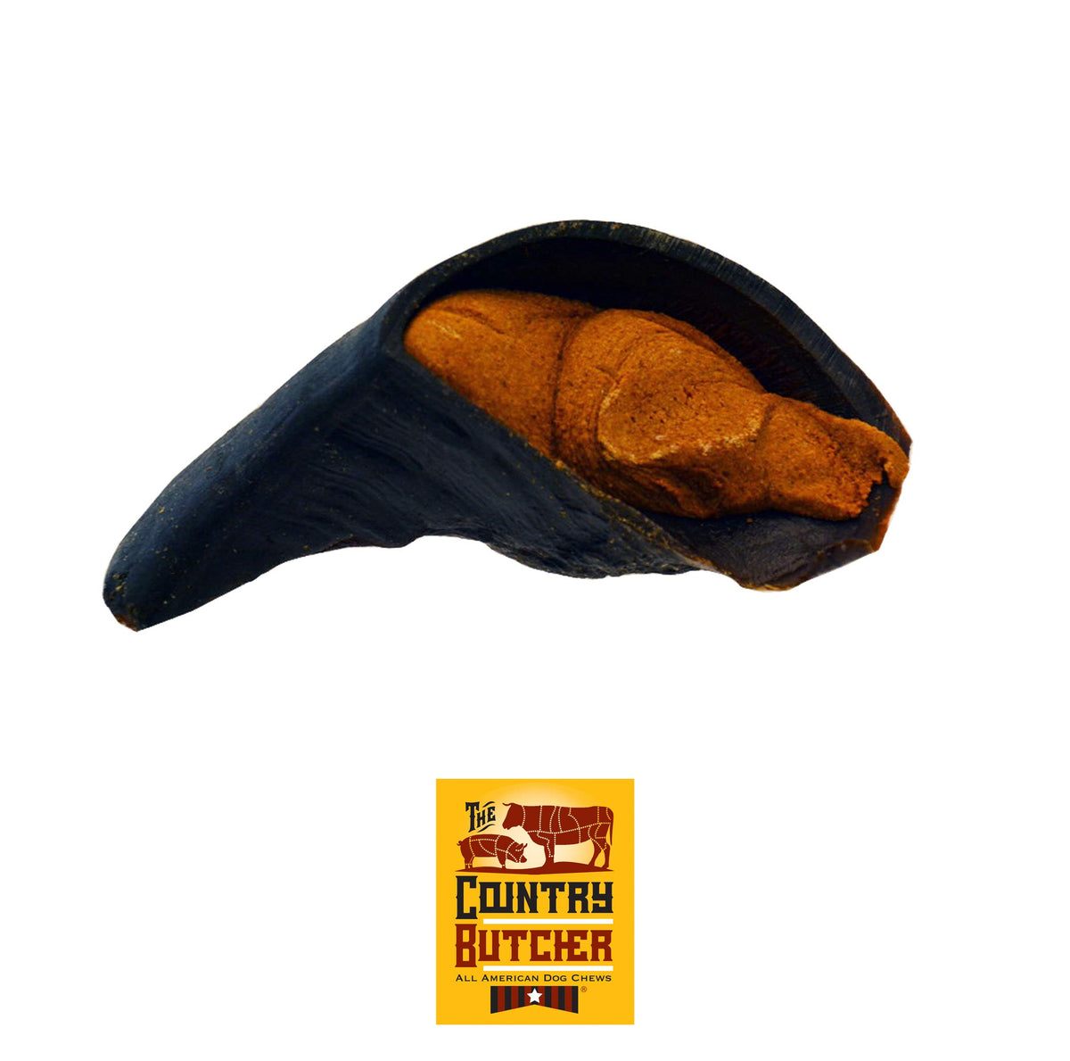THE COUNTRY BUTCHER sabots vache farcis petit, croquant et savoureux pour chiens actifs