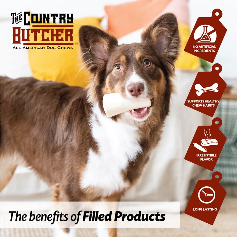 THE COUNTRY BUTCHER sabots vache farcis sans cuir cru, sécurité et plaisir constant