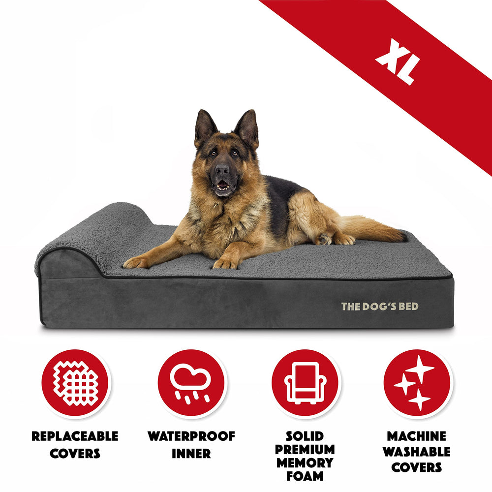 The Dog's Balls conçu pour grands chiens offre un espace généreux et relaxant.