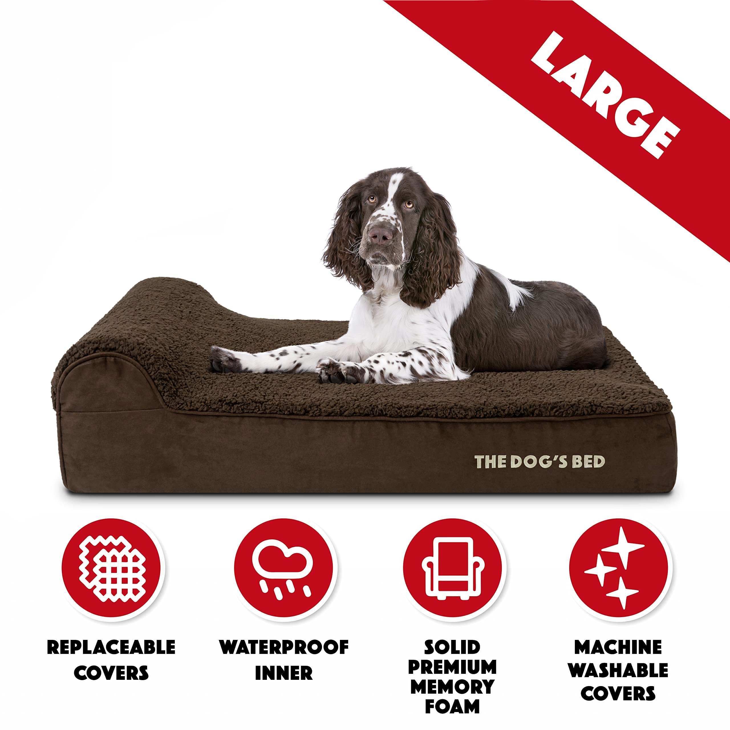 The Dog's Bed design d'accès plat pour accès facile.