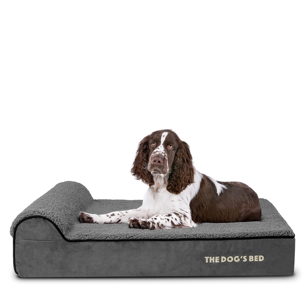 The Dog's Balls repose-tête rembourré offre un soutien doux.