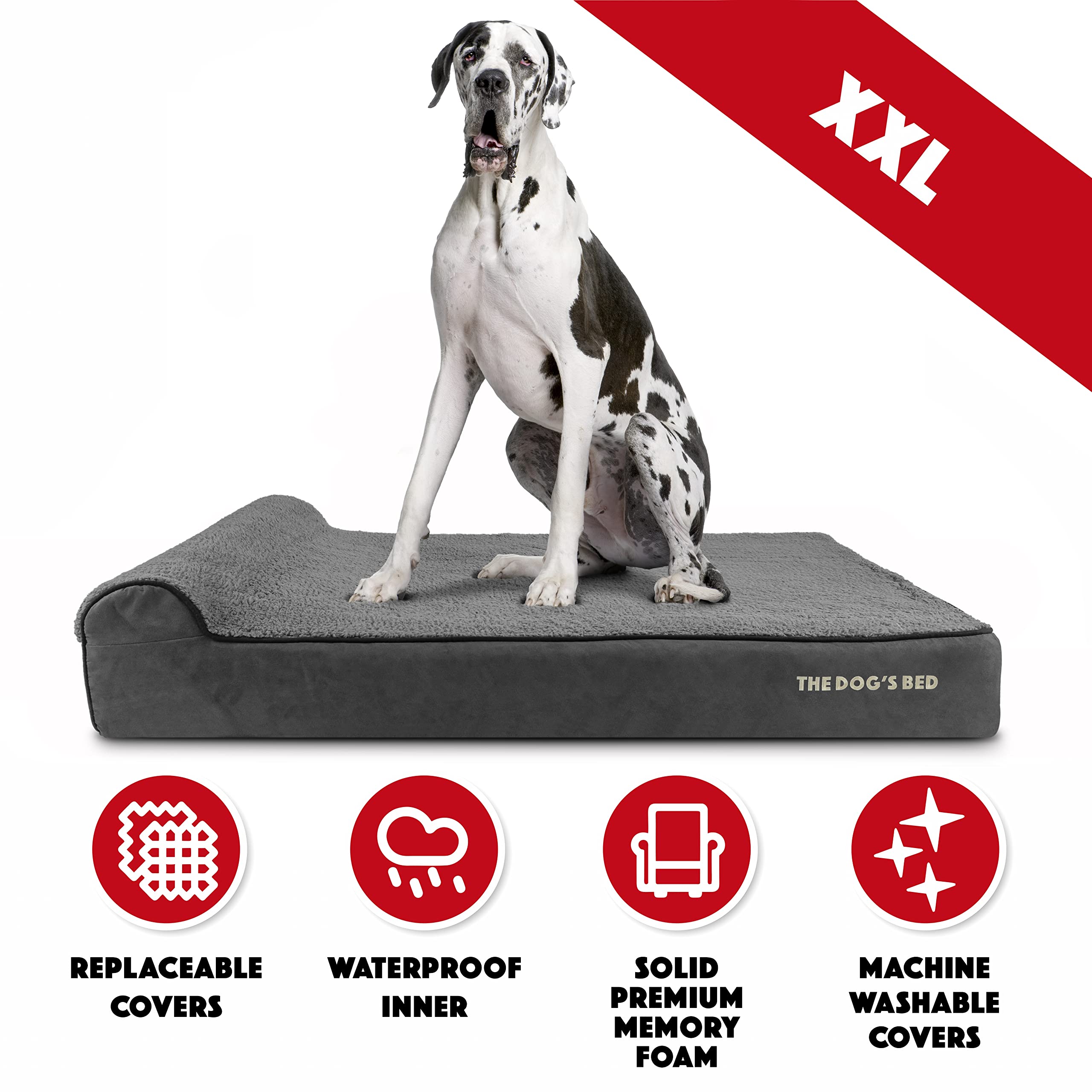 Taille XXL pour chien géant The Dog's Balls lit