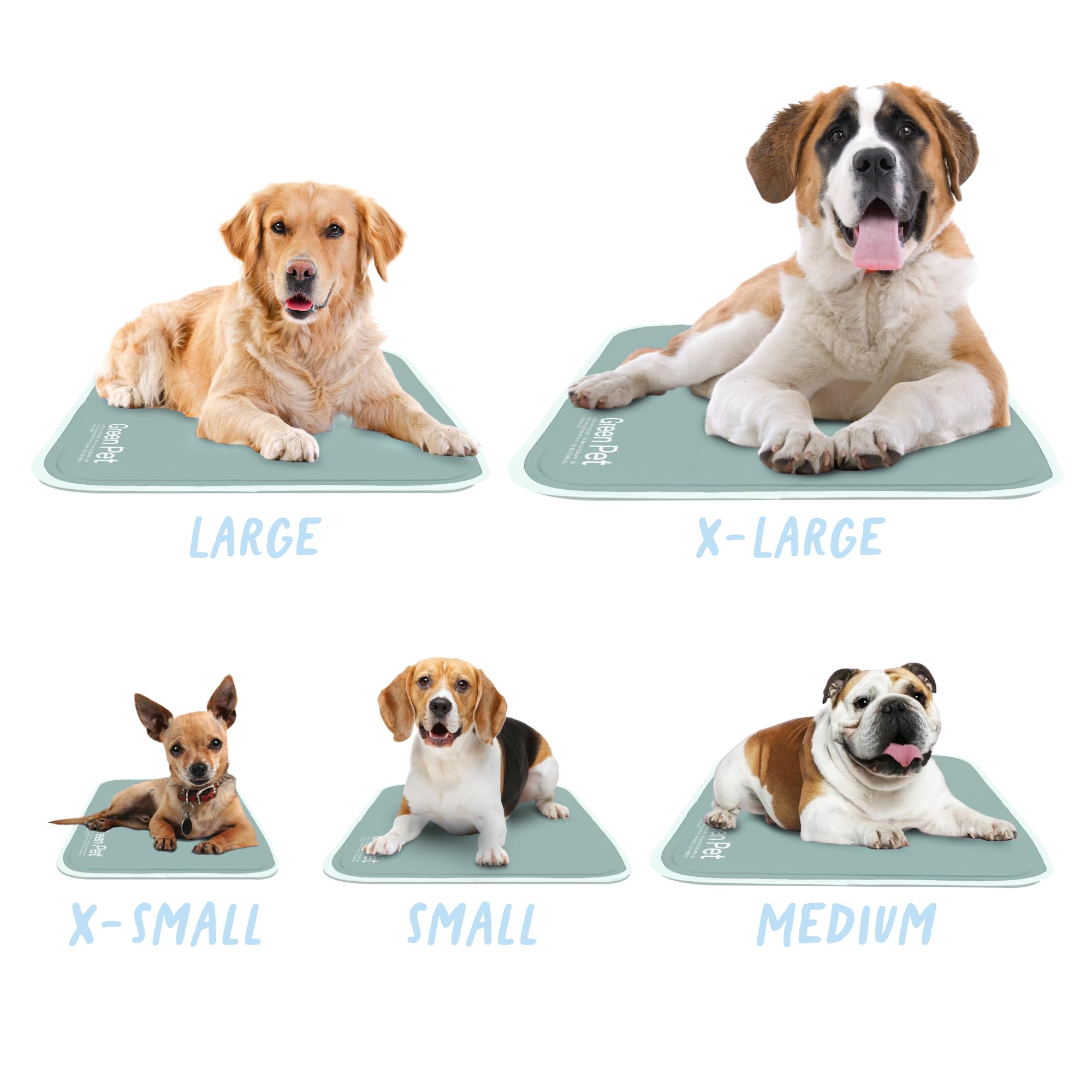 The Green Pet Shop Cool Pet Pad – nettoyage facile avec chiffon humide.