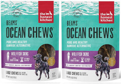 The Honest Kitchen Beams – emballage peau de poisson séchée pour chien, friandise naturelle