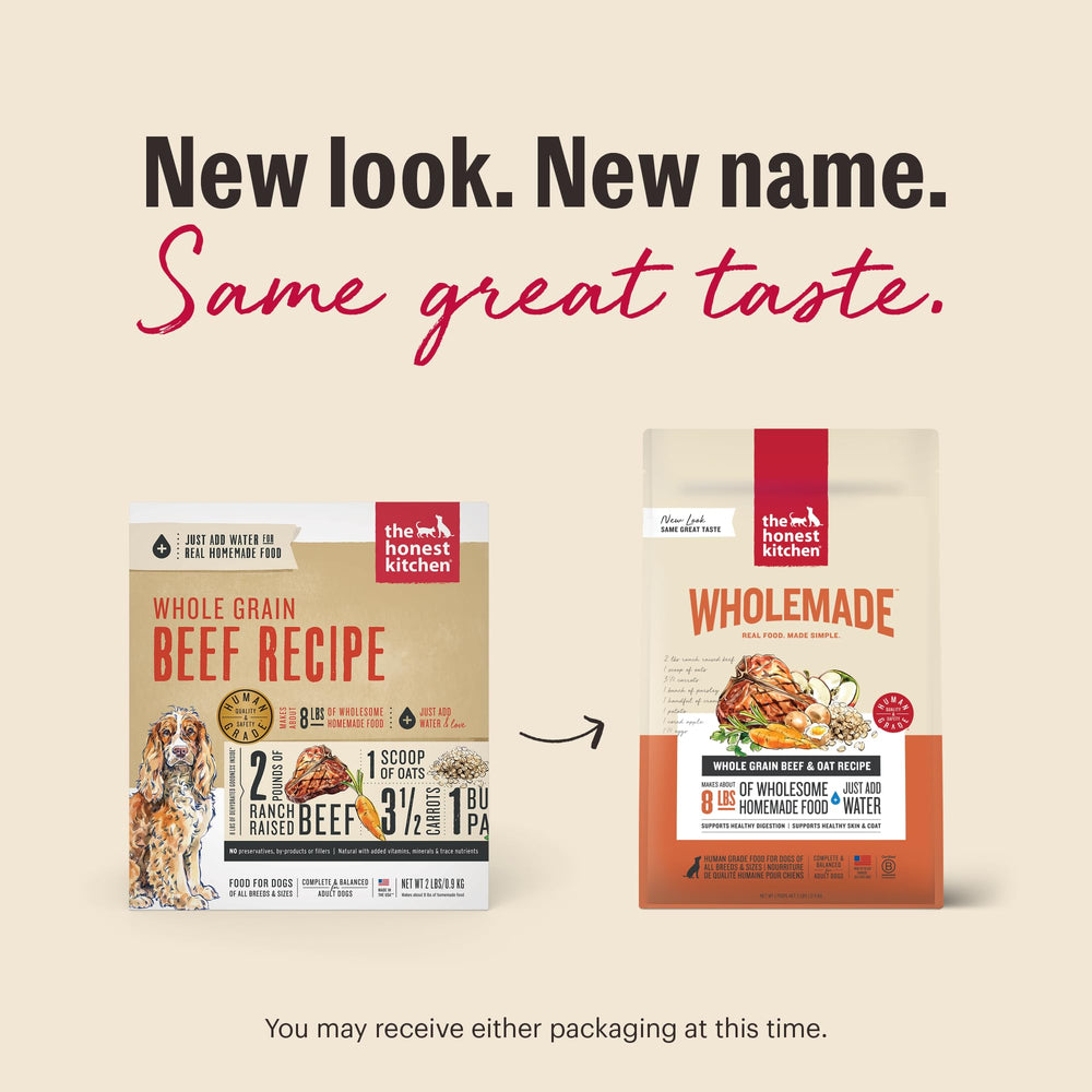 Bol réhydraté The Honest Kitchen Wholemade prêt à servir et apprécié