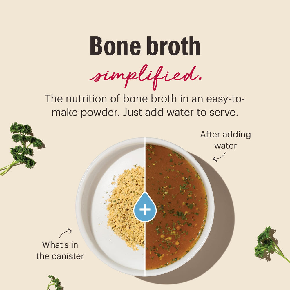 Topper bouillon The Honest Kitchen pour stimuler l’appétit sur les croquettes.