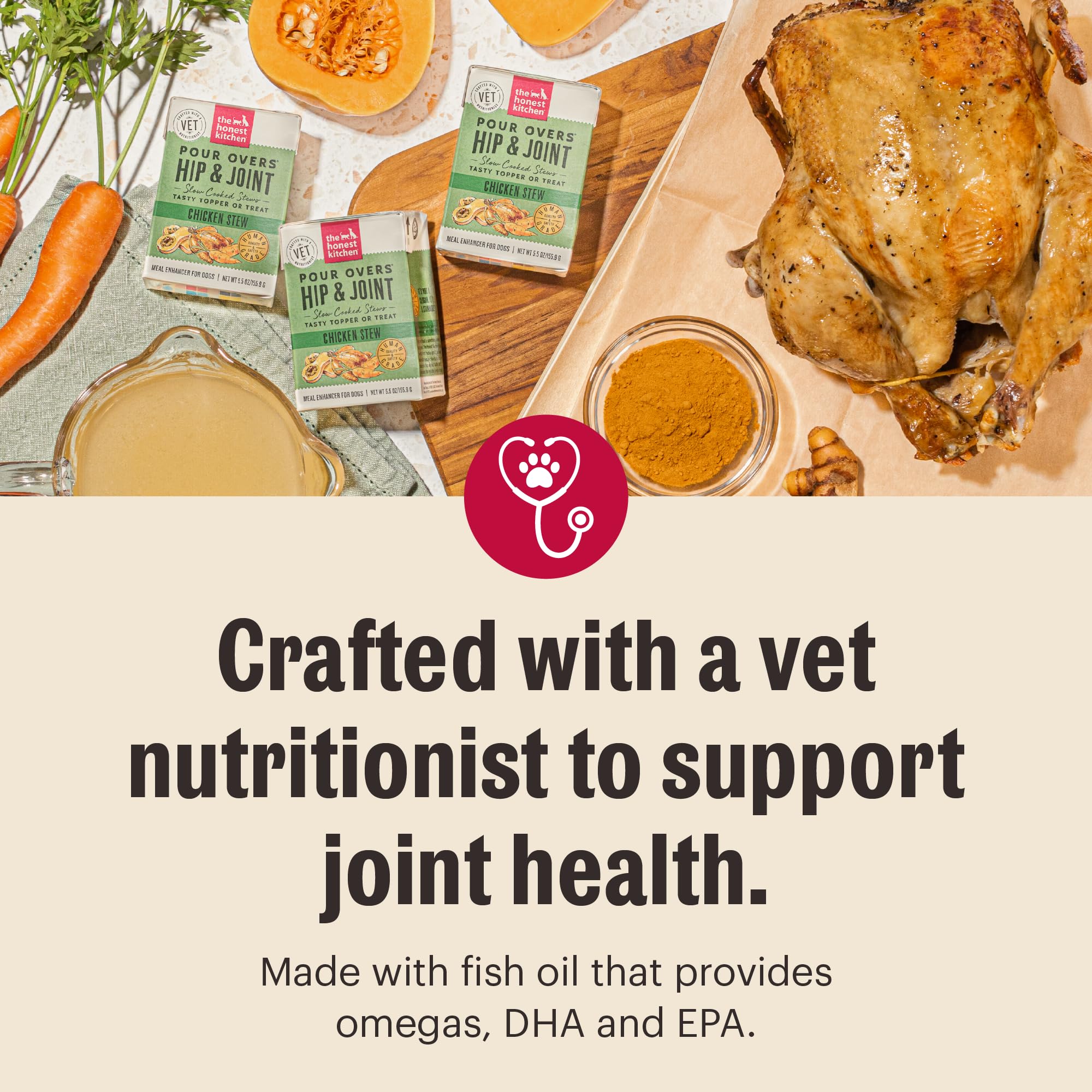 The Honest Kitchen formulation élaborée avec nutritionniste vétérinaire