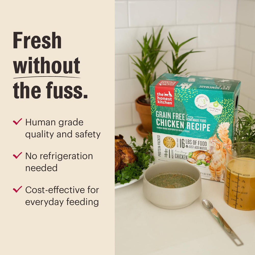 The Honest Kitchen - probiotiques inclus pour soutien digestif potentiel.