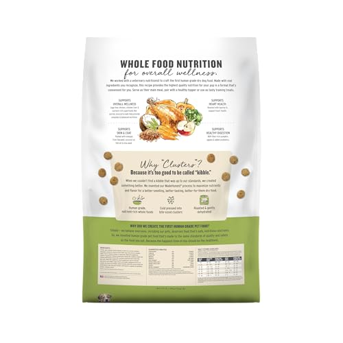 The Honest Kitchen – Nourriture sèche sans grain, poulet, digestion facilitée.