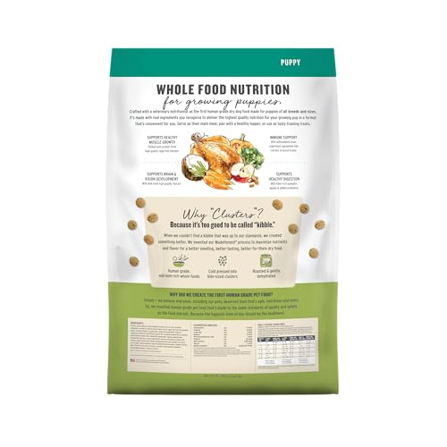 Croquettes The Honest Kitchen chiot poulet grain-free, texture appétente.