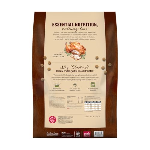 The Honest Kitchen Essential Clusters sac de 20 lb, repas équilibré pour chiens adultes