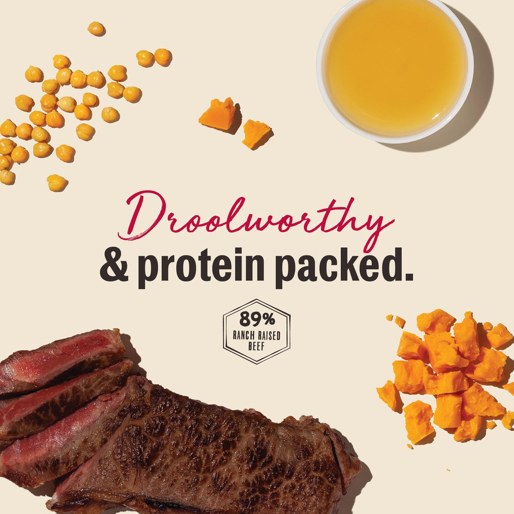 Breakable pieces from The Honest Kitchen chips fit dogs of all sizes.