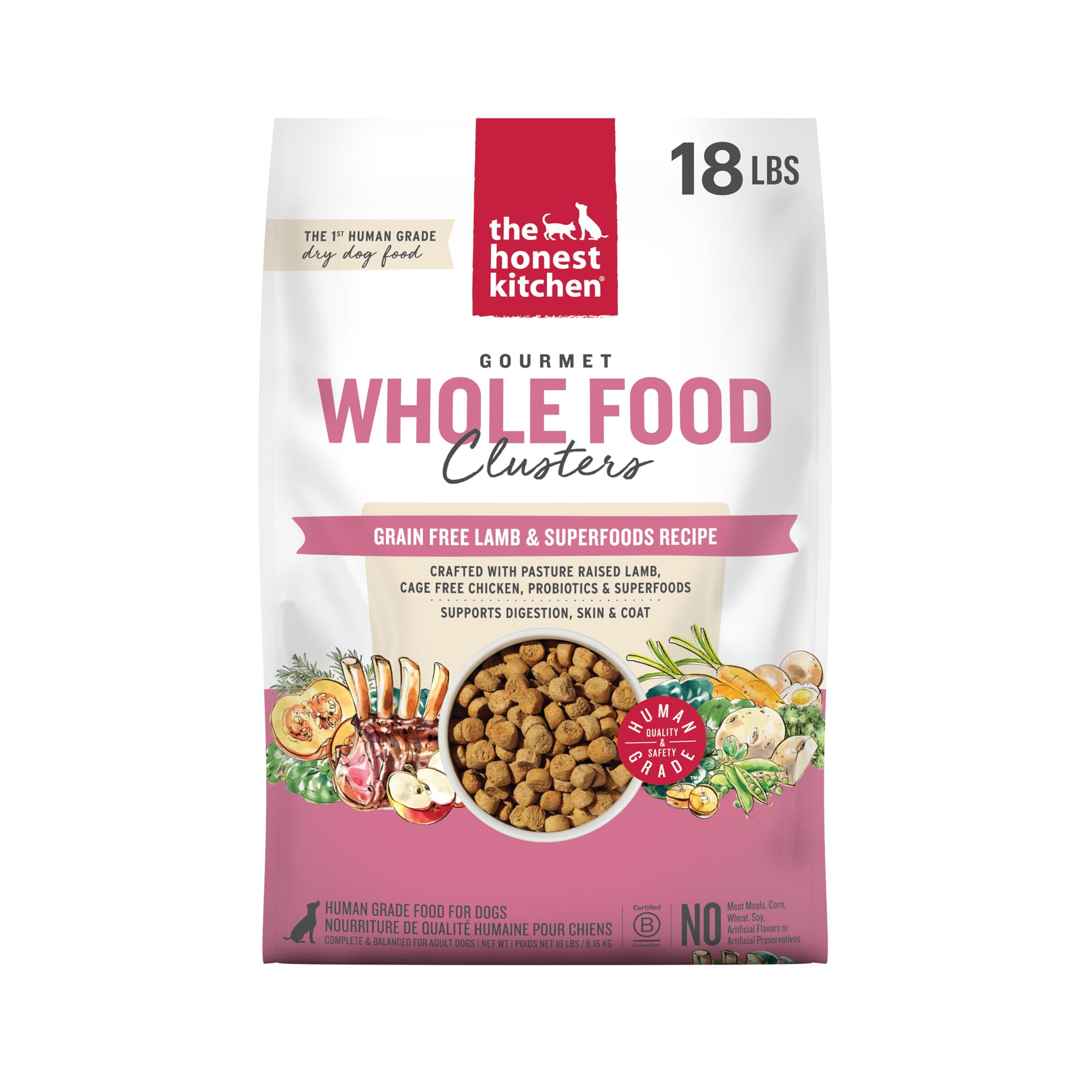 The Honest Kitchen – ingredients haute qualite agneau nutrition complete