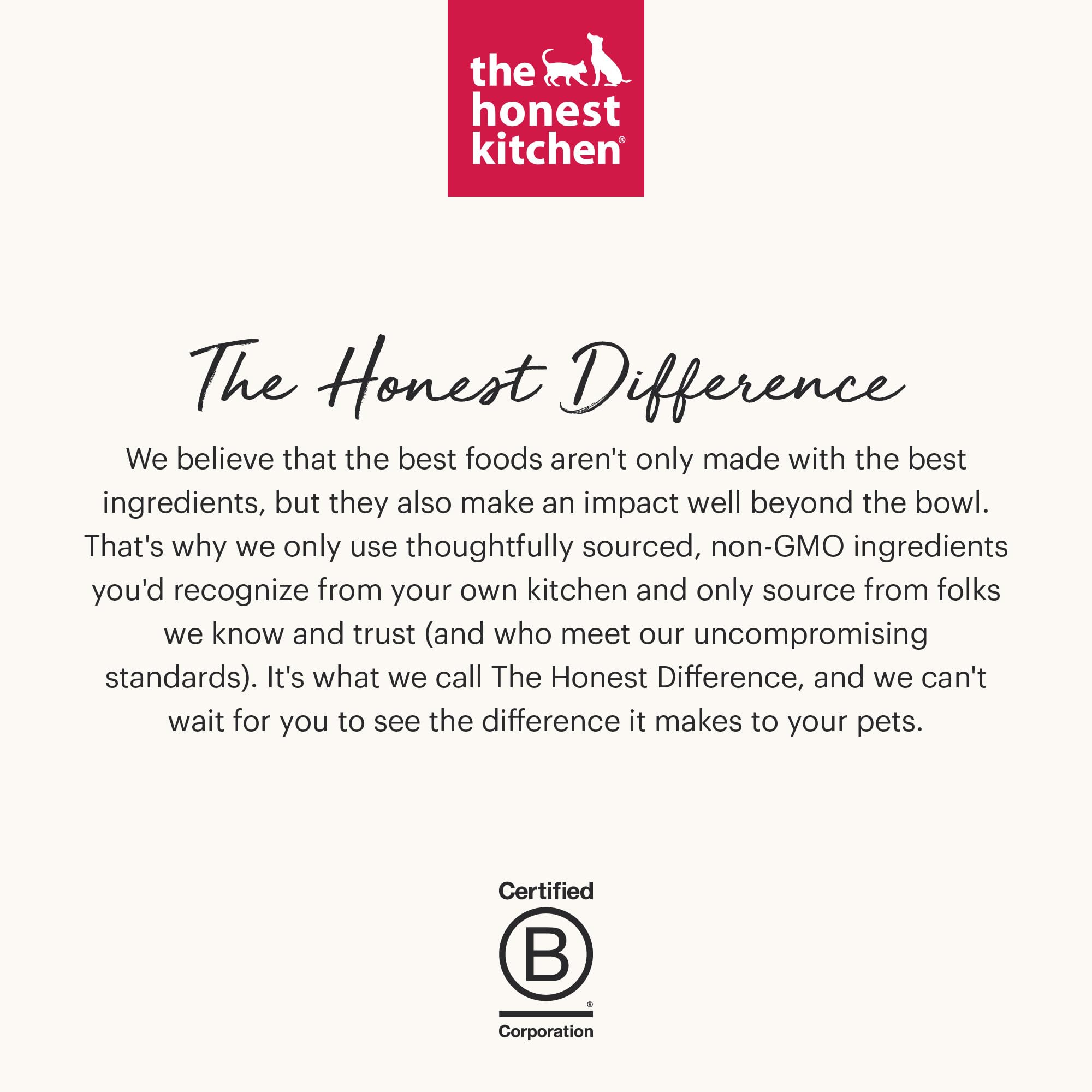 The Honest Kitchen Mince Chat – Sans céréales, convenant aux chats sensibles et exigeants.