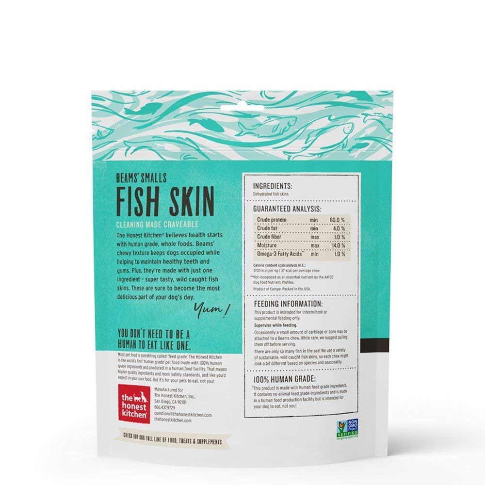 The Honest Kitchen Ocean Chews – emballage pratique et sûr pour le transport.