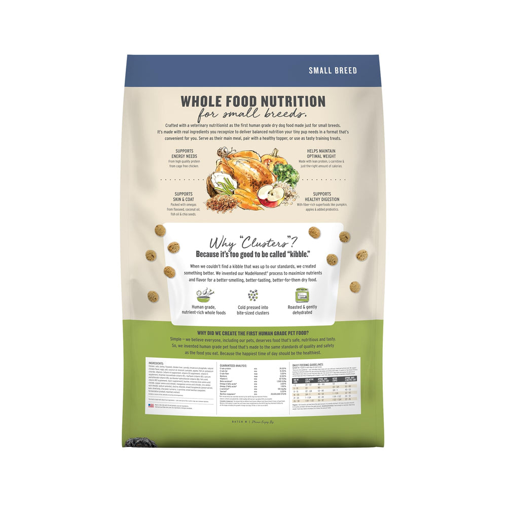 The Honest Kitchen croquettes poulet et grains, texture croquante et appétente