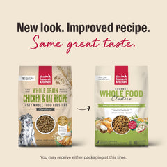 The Honest Kitchen poulet cage-free, avoine et légumes pour chien.