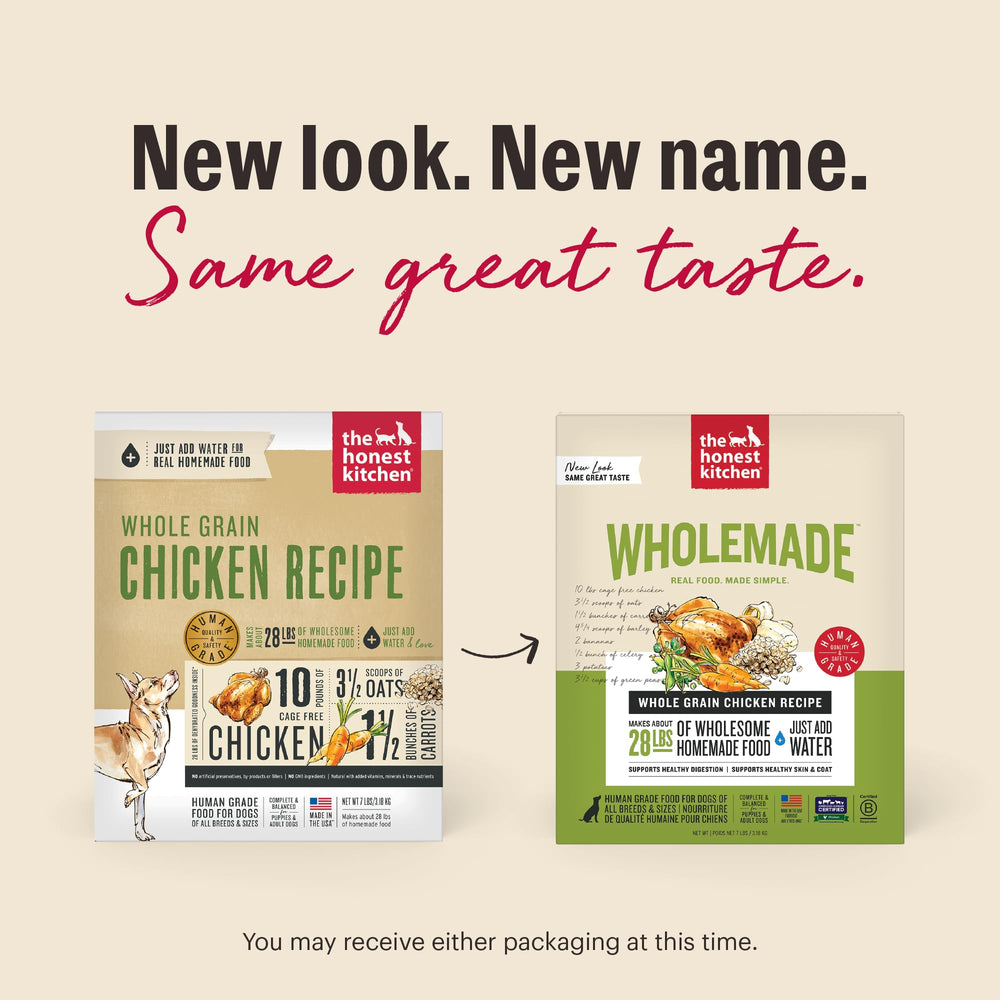 The Honest Kitchen — poulet fermier de qualité pour une protéine saine.