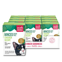 The Honest Kitchen Poulet Haché en Bouillon Os – gros plan sur texture riche pour repas attrayant