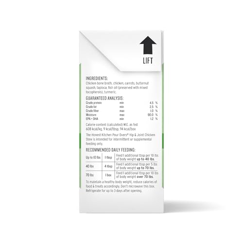 The Honest Kitchen Pour Overs sur bol, texture appétissante et nourrissante pour chiens
