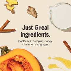 The Honest Kitchen Pumpkin Spice Latte pour chien, topping chantilly, condition idéale pour une friandise.