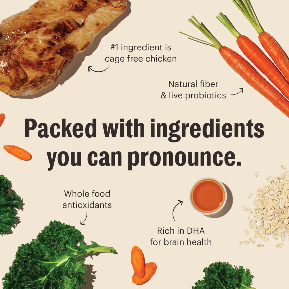 The Honest Kitchen Puppy Whole Food Clusters, sans additifs artificiels pour chiots heureux