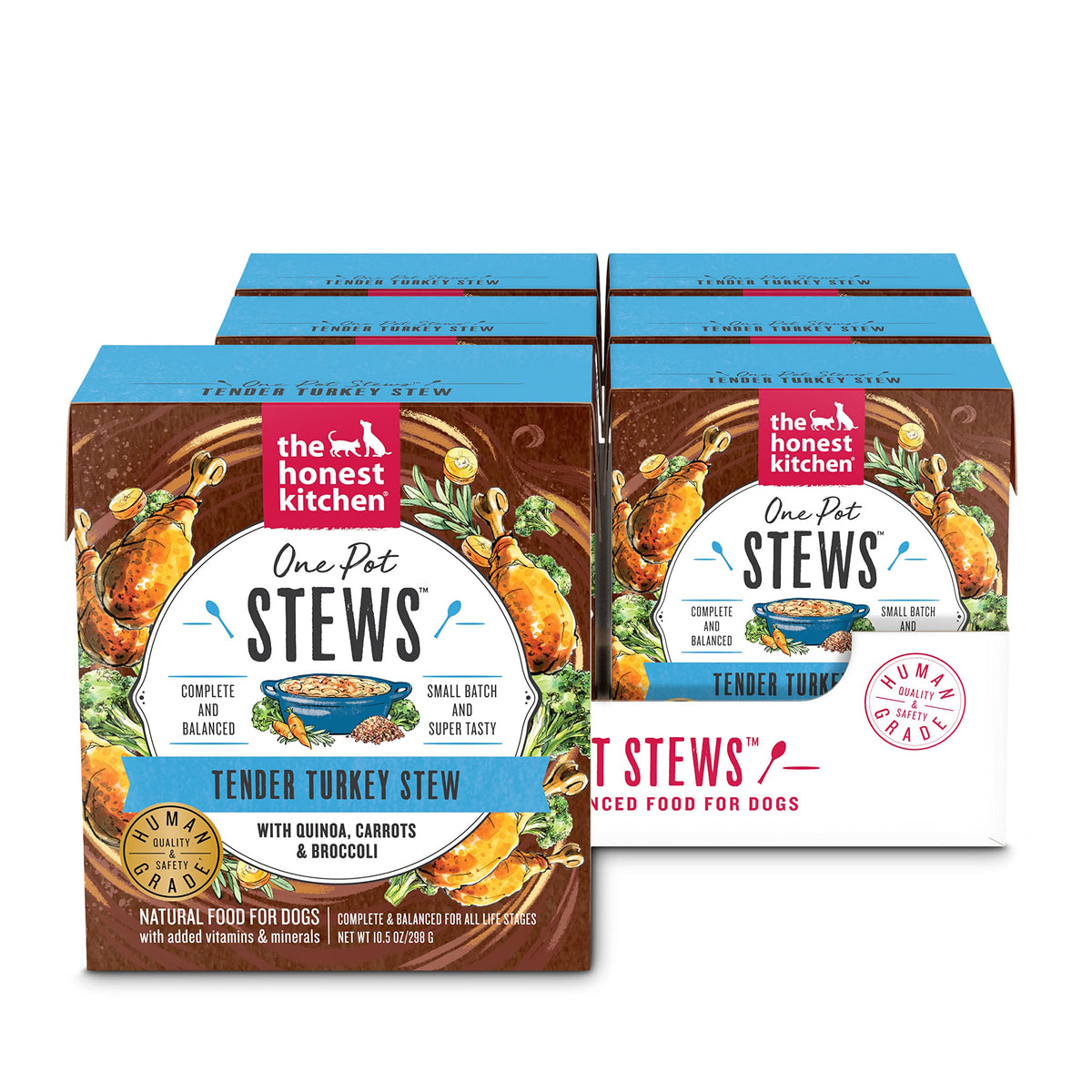 The Honest Kitchen ragouts dinde en pot – emballage prêt à servir pour chien