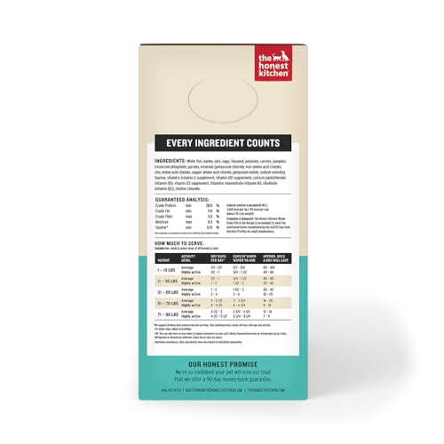 The Honest Kitchen Wholemade réhydratation facile pour un repas pratique