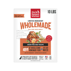 The Honest Kitchen Wholemade boeuf: repas déshydraté complet pour chien