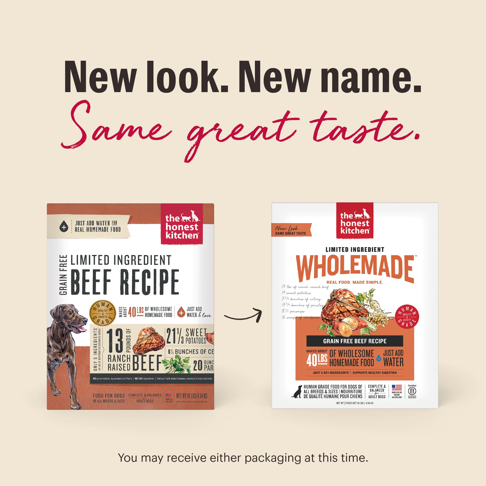 The Honest Kitchen Wholemade: bol prêt à manger pour chien
